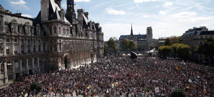 Χιλιάδες Γάλλοι στους δρόμους του Παρισιού – Ζητούν δράσεις για το κλίμα και το περιβάλλον